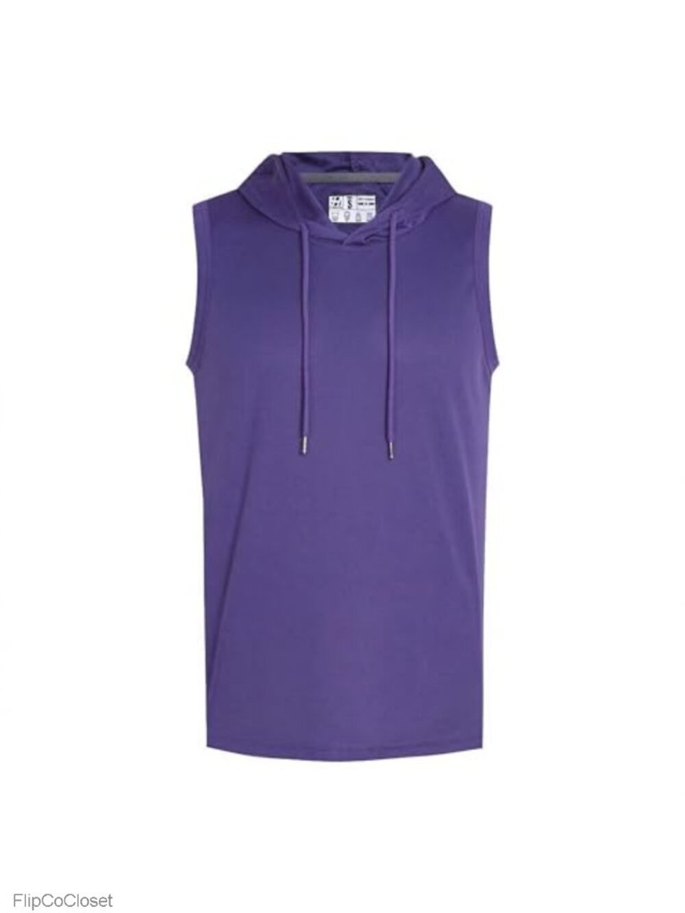Men's Sleeveless Hoodie Tank Top Workout Gym Muscle Fit Pullover Shirt